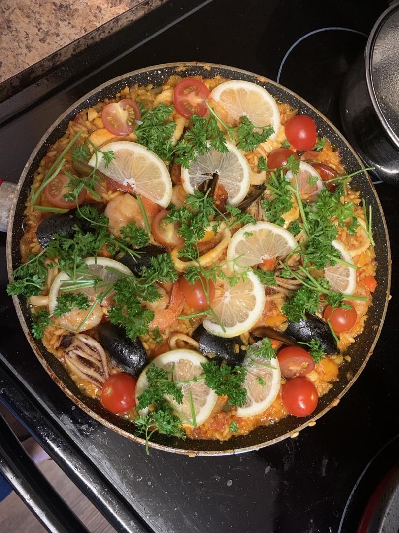 正宗paella 西班牙海鲜饭