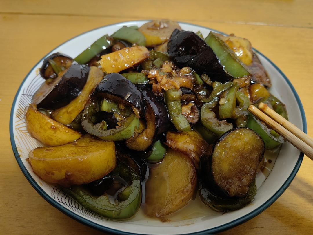 超级下饭的地三鲜