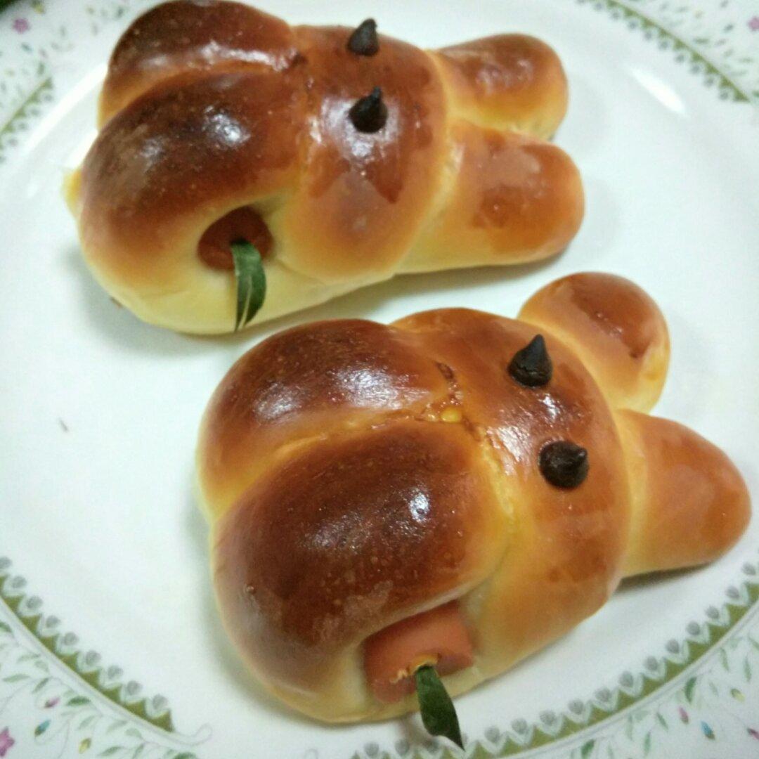 小兔子热狗包