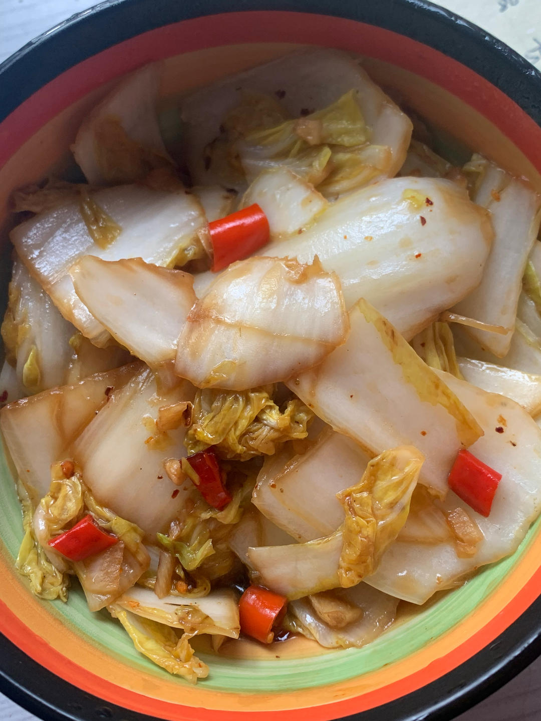 酸辣娃娃菜极简版💜