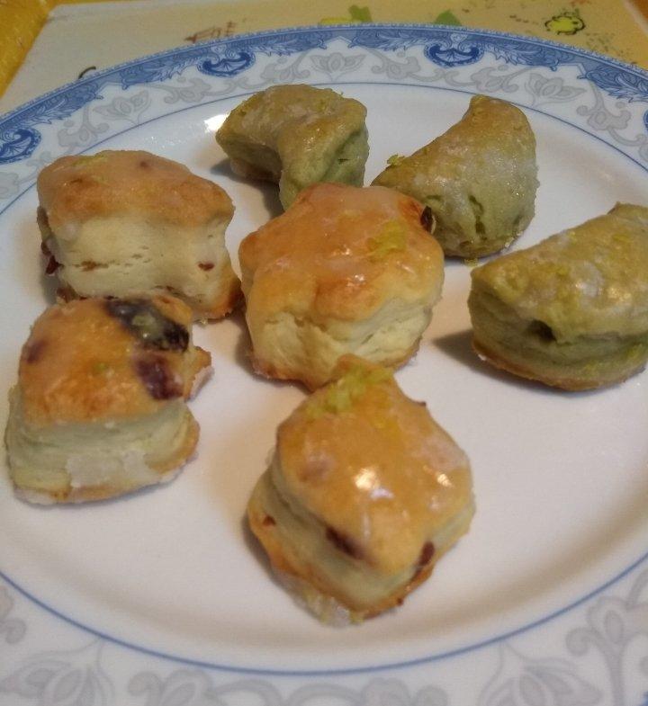 各种口味的柠檬司康