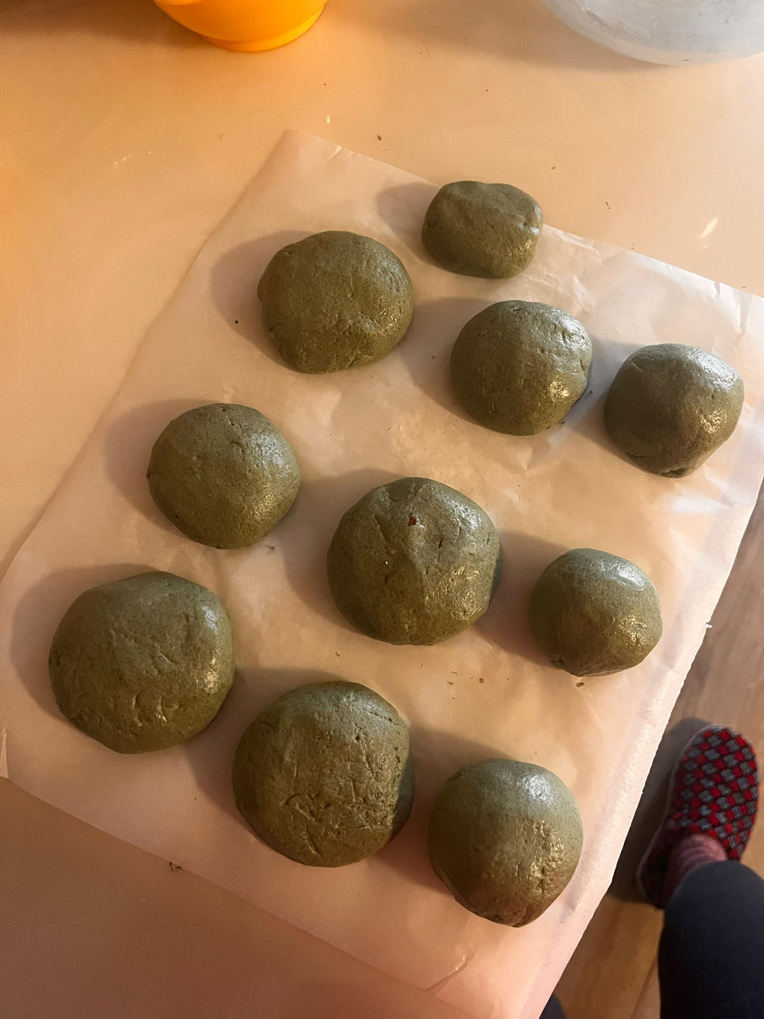 艾草粉肉松青团（艾糍）