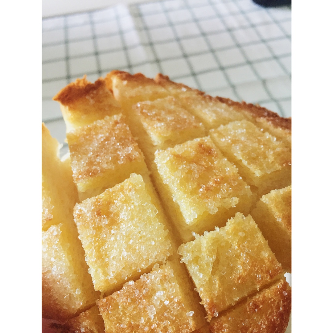 奶油砂糖厚片土司