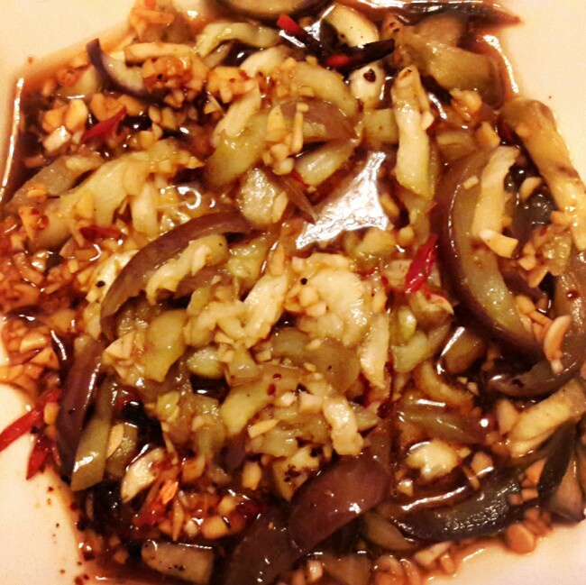 凉拌茄子