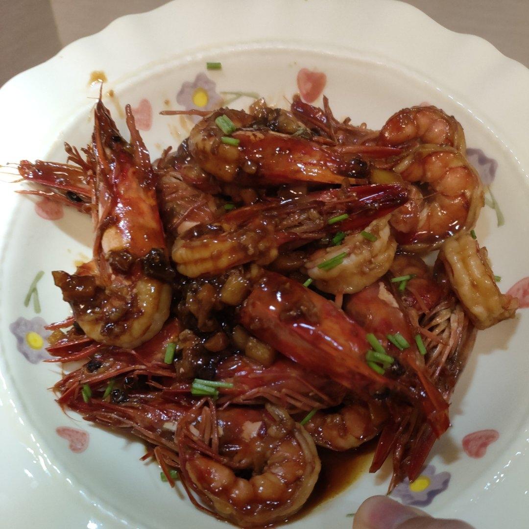 家庭版油焖大虾