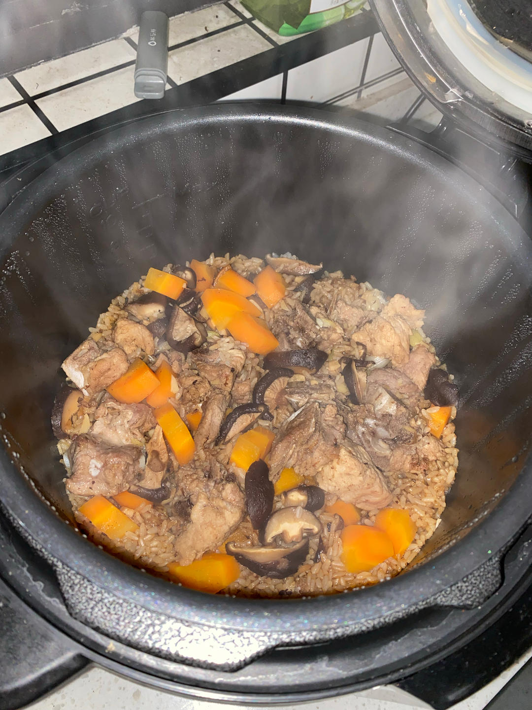 排骨焖饭