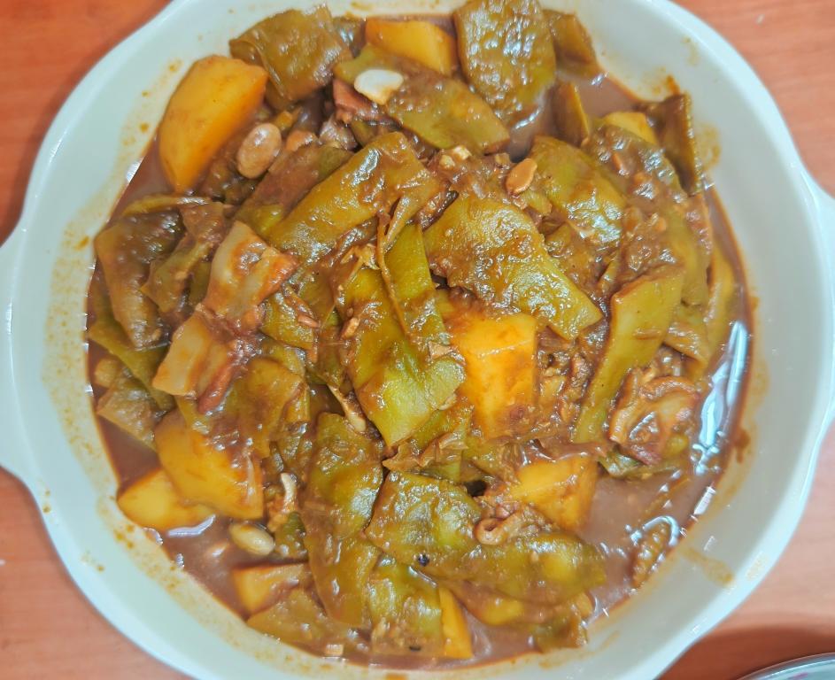 炖土豆油豆