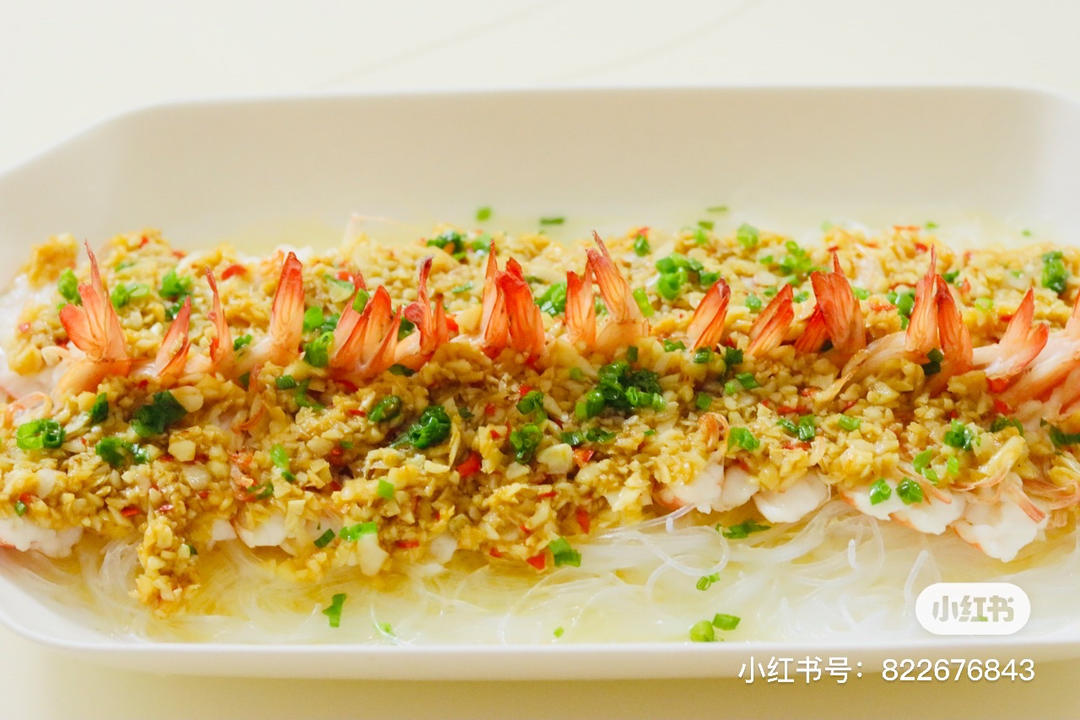 蒜蓉粉丝开背虾