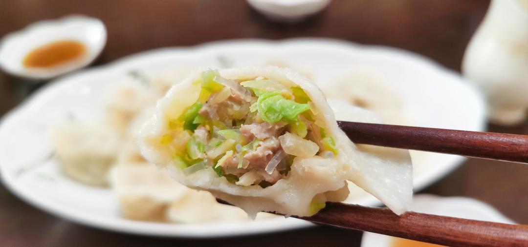 包菜猪肉水饺（甘蓝水饺）的做法 步骤19