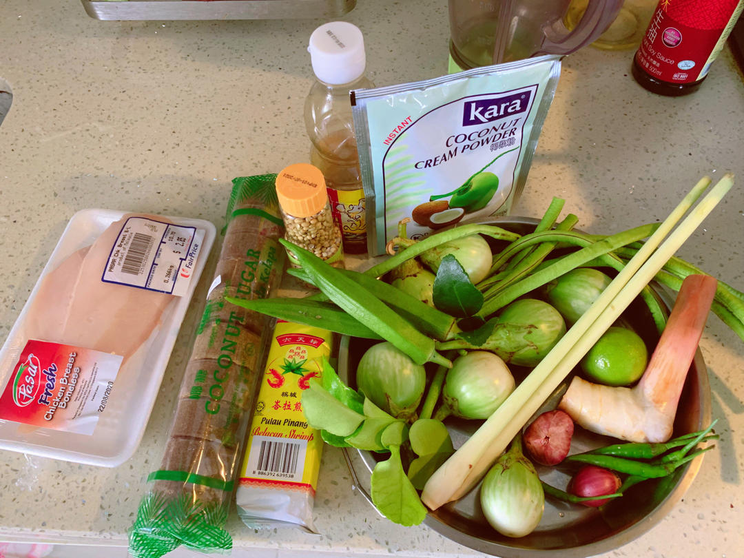 【曼食慢语】泰式绿咖喱鸡