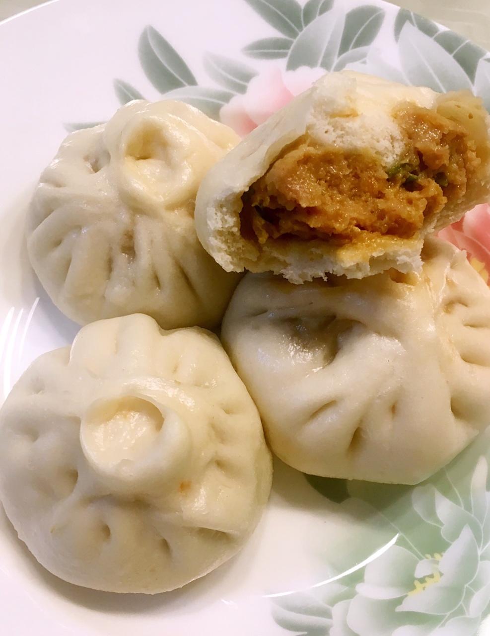 wa_wa23做的猪肉包子(附视频.一次性发酵.