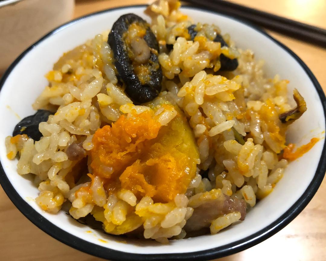 闽南咸饭之南瓜饭