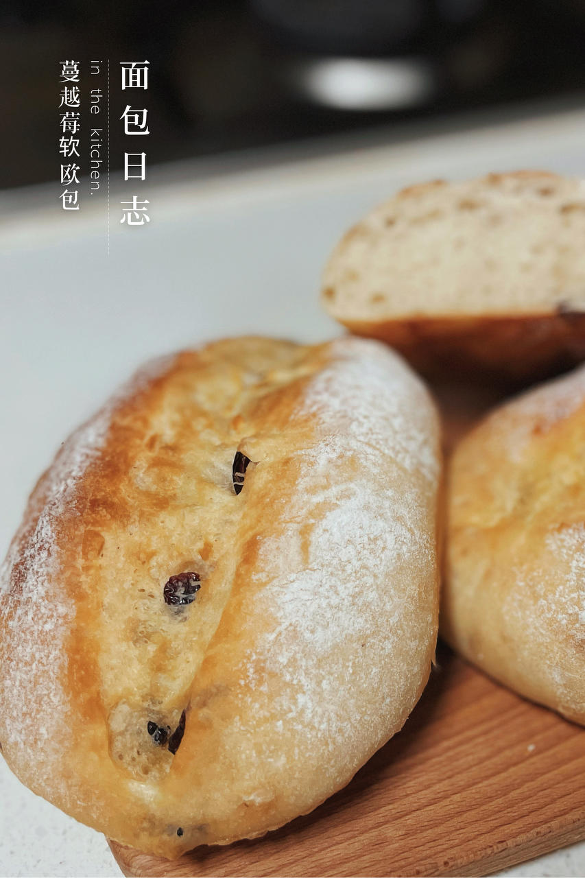 直接法简单上手｜法式多重水果软欧包
