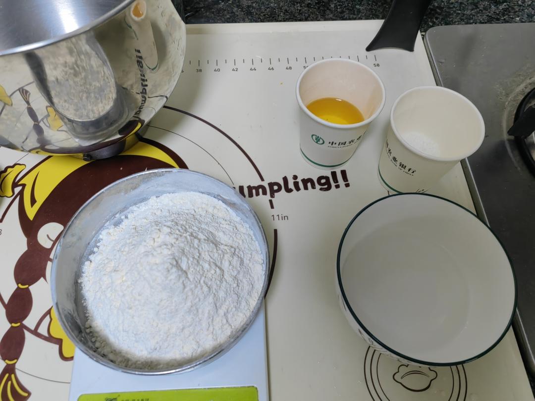 纯奶手撕吐司的做法 步骤1