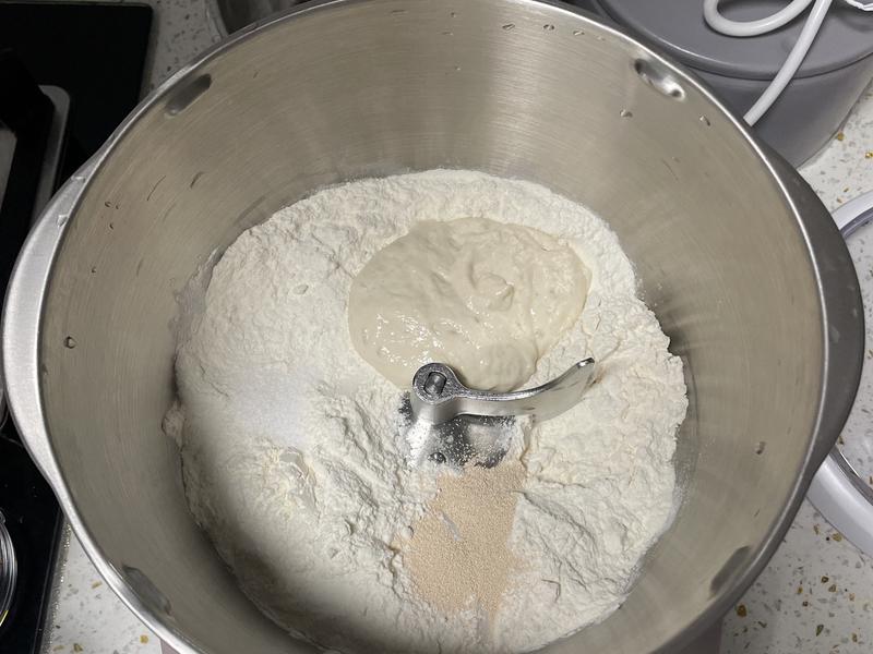 纯奶手撕吐司的做法 步骤1