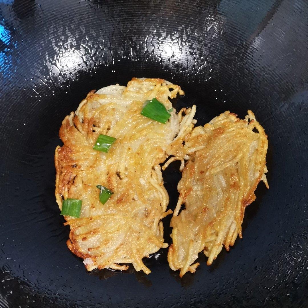 香煎土豆丝饼（超简单）