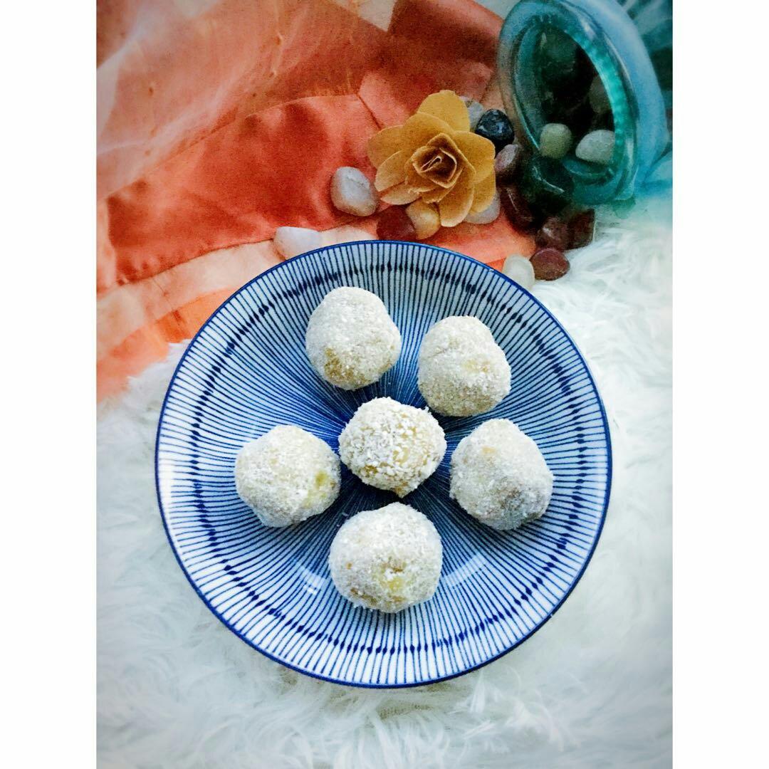 紫薯燕麦椰蓉球（健康小零食）