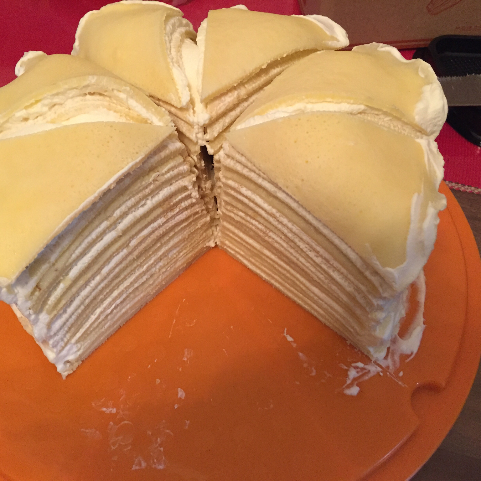 巧克力千层可丽饼