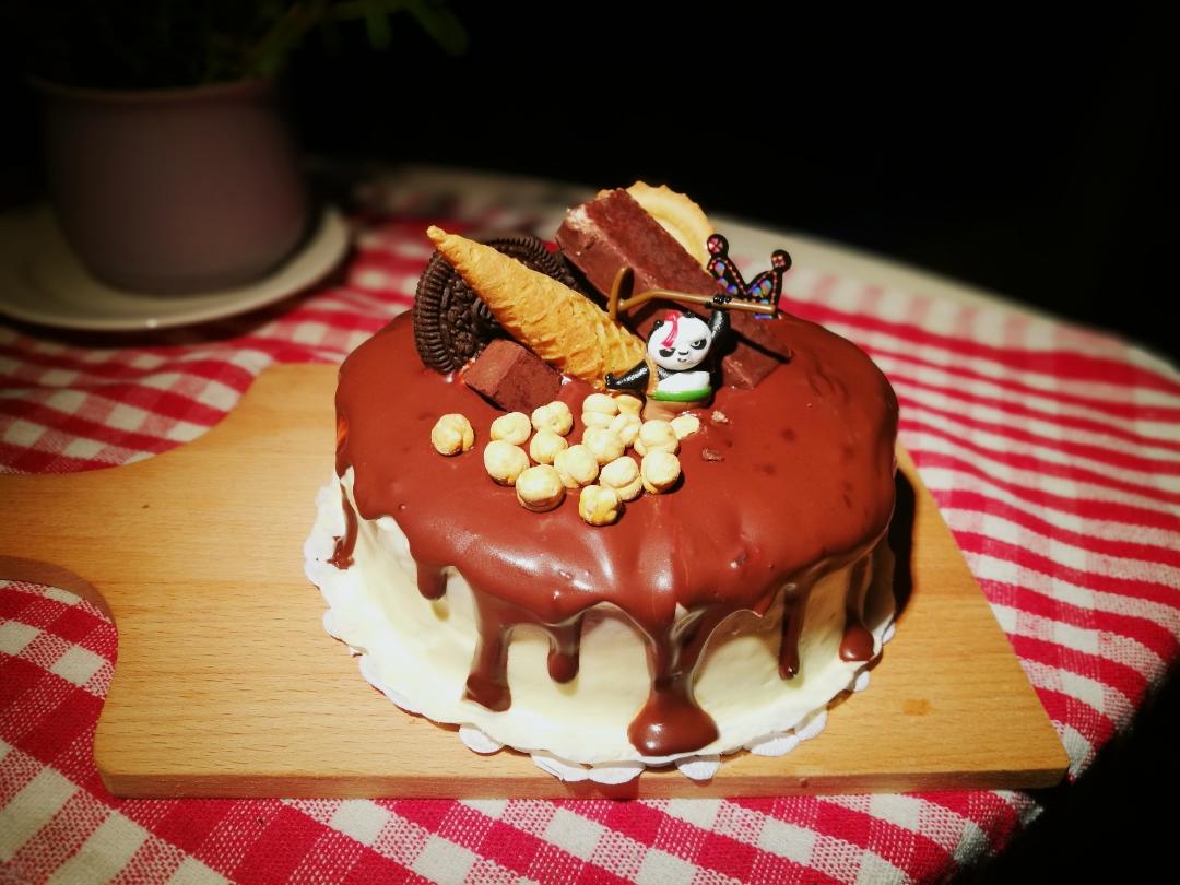 蛋糕淋面之一：甘那许淋面（详细解答淋面太稠的问题）