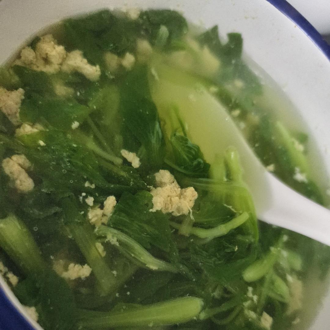 老人孩子都爱的肉丸青菜汤