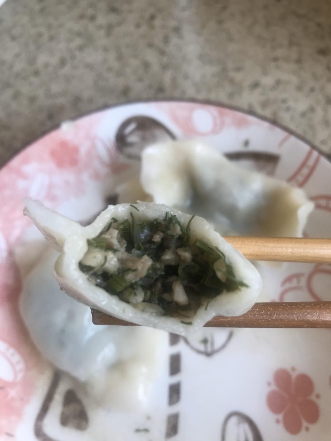 羊肉茴香馅儿饺子