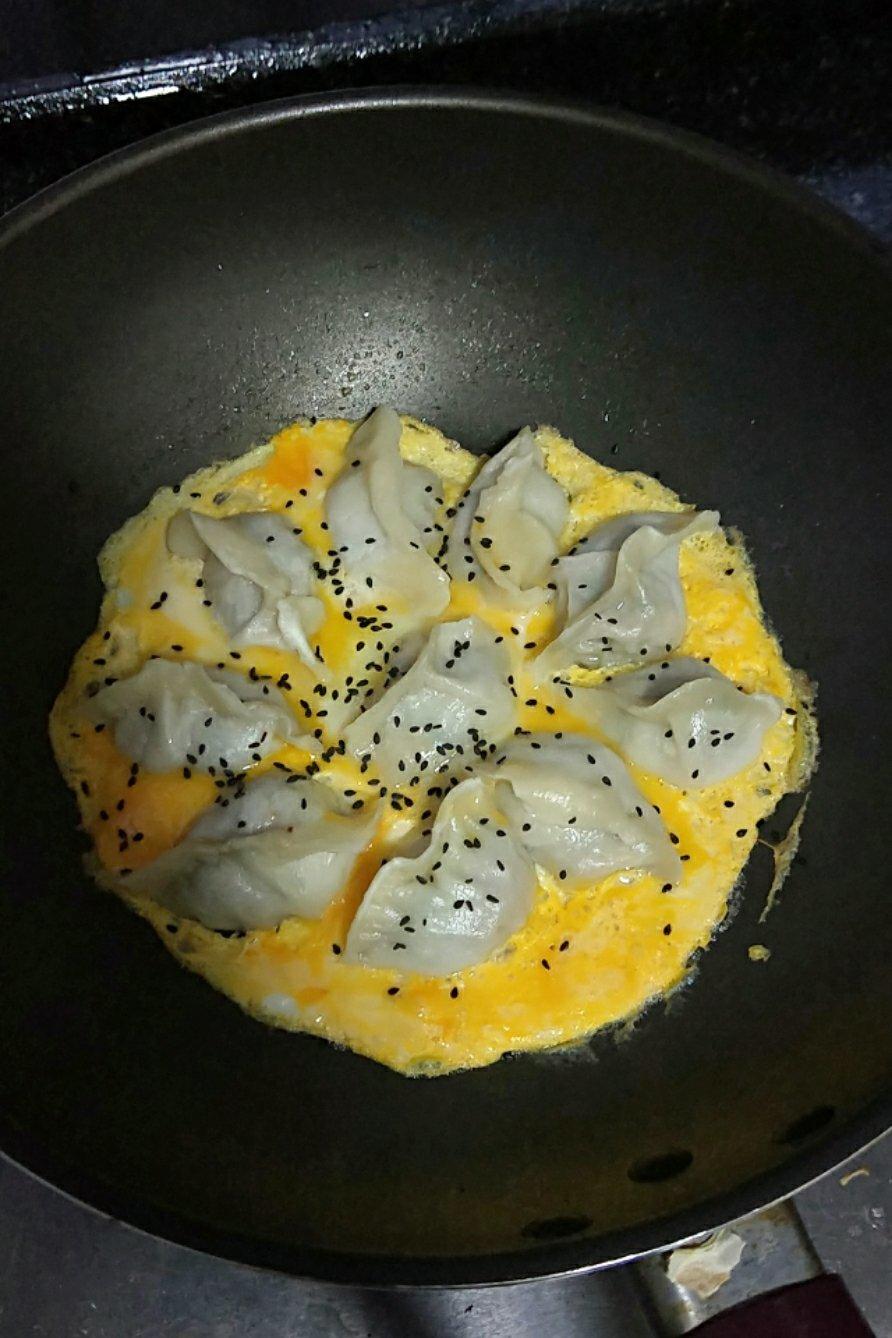 鸡蛋煎饺（零失败）
