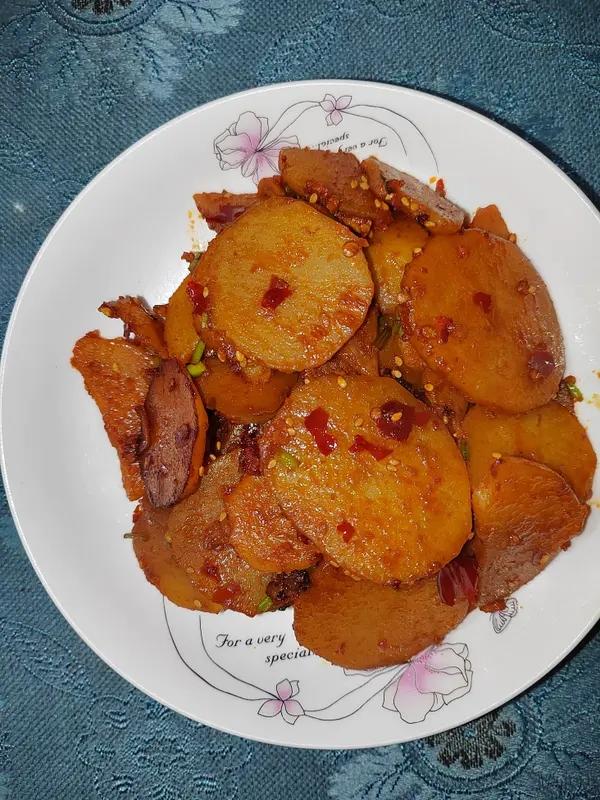 比肉好吃的香煎土豆