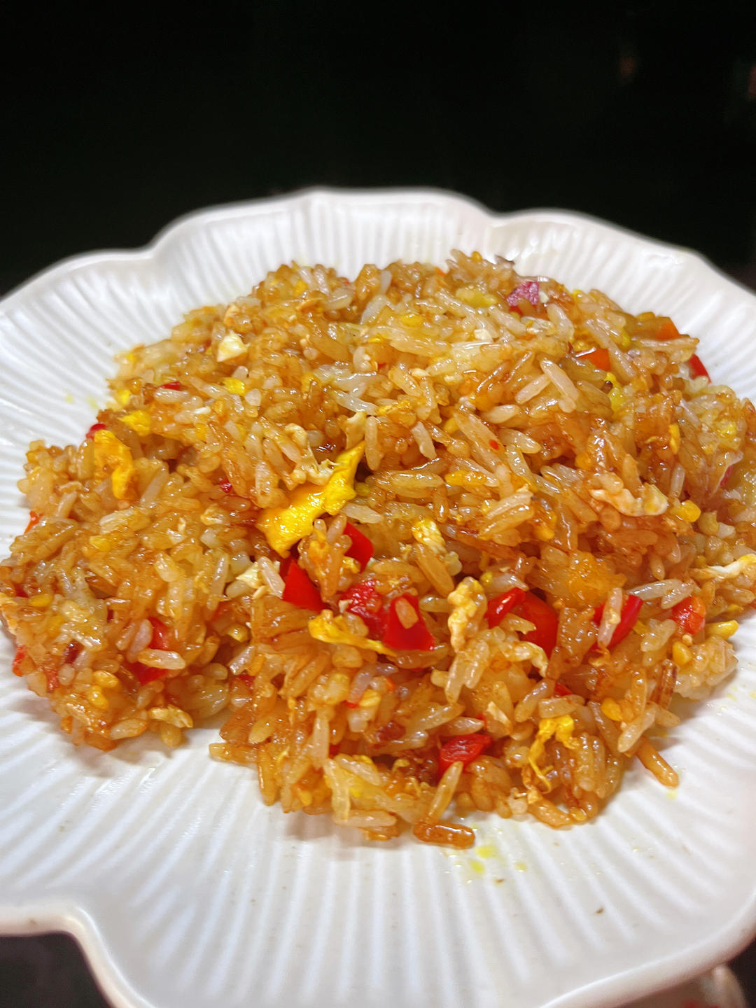 复合酱油剁椒炒饭