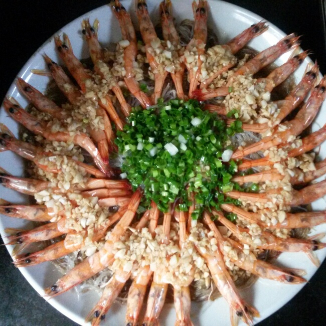 蒜蓉粉丝蒸虾