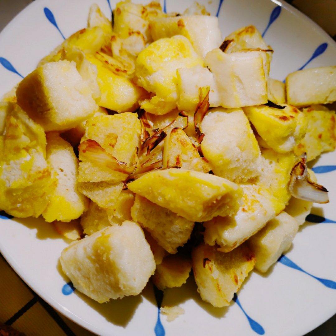 快手早餐炒馒头丁