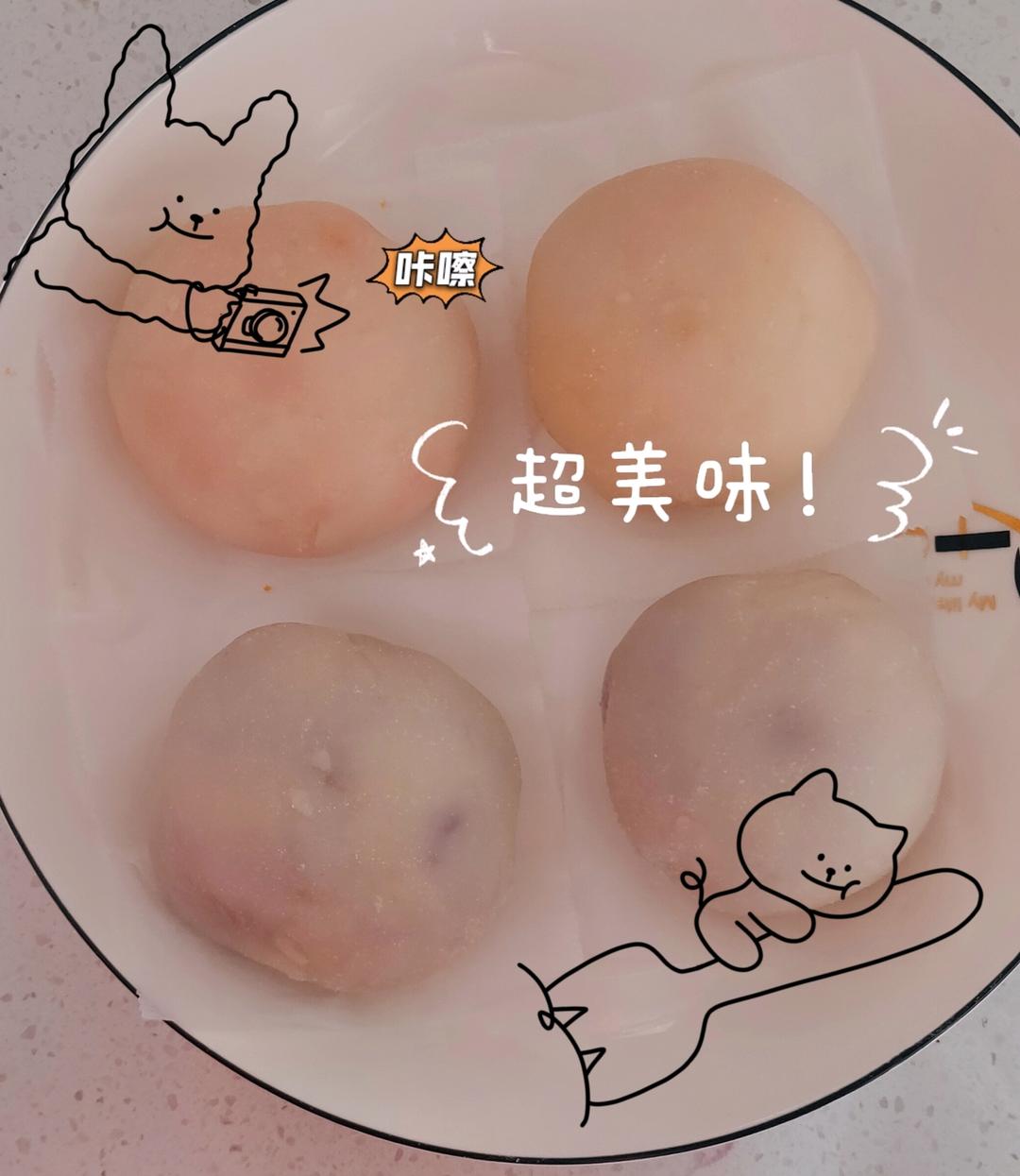 腹黑白胖子——奥利奥雪媚娘