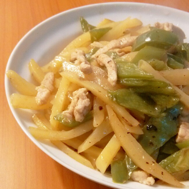 青椒土豆丝