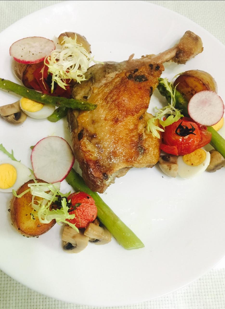 油封鸭腿配夏日沙拉（厨studio视频直播课）