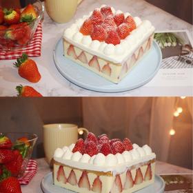 法式草莓慕斯蛋糕