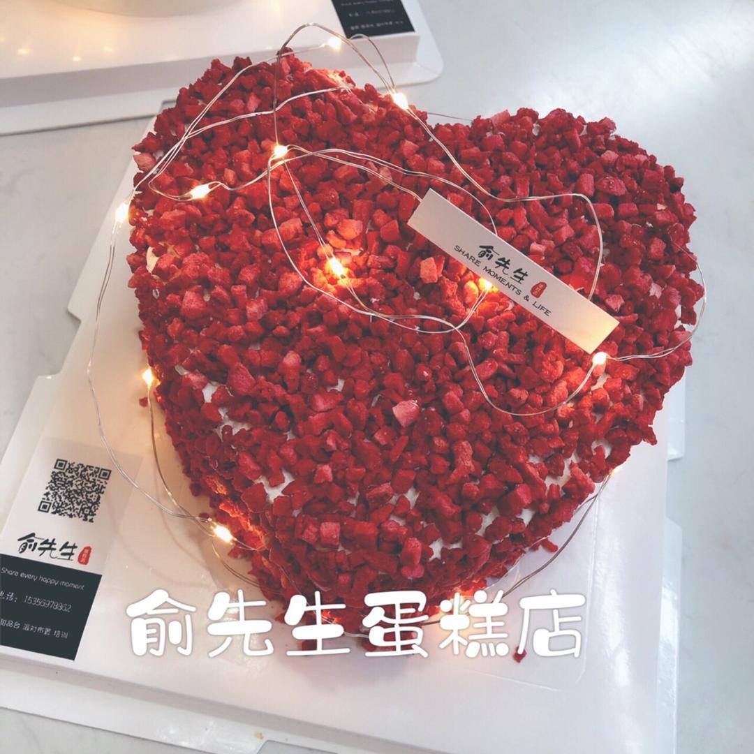 《Tinrry+》草莓奶油蛋糕（8寸配方）