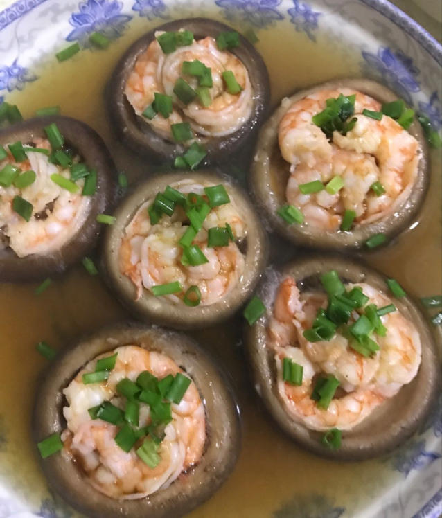 相思无用_90dh做的香菇蒸虾仁