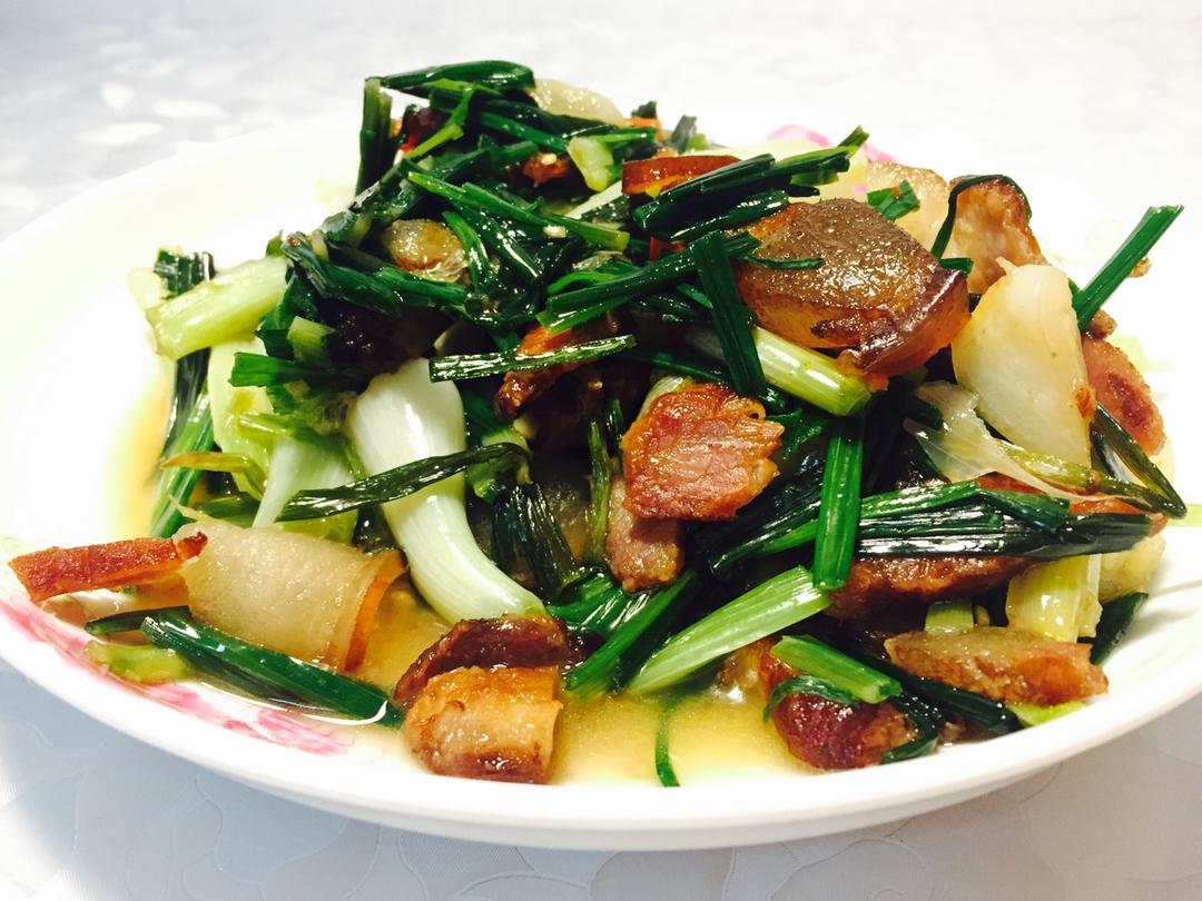 藠头炒腊肉
