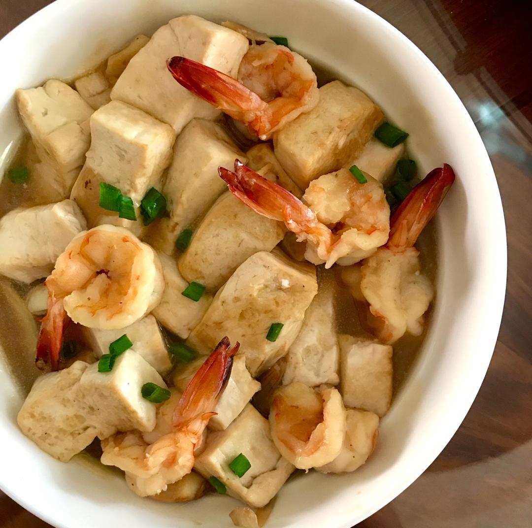 虾仁豆腐