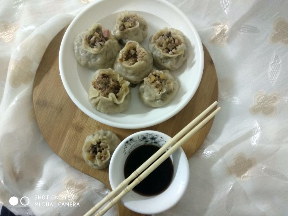 糯米菠萝烧麦的做法