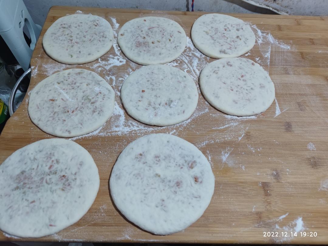 馅儿饼的和面方法