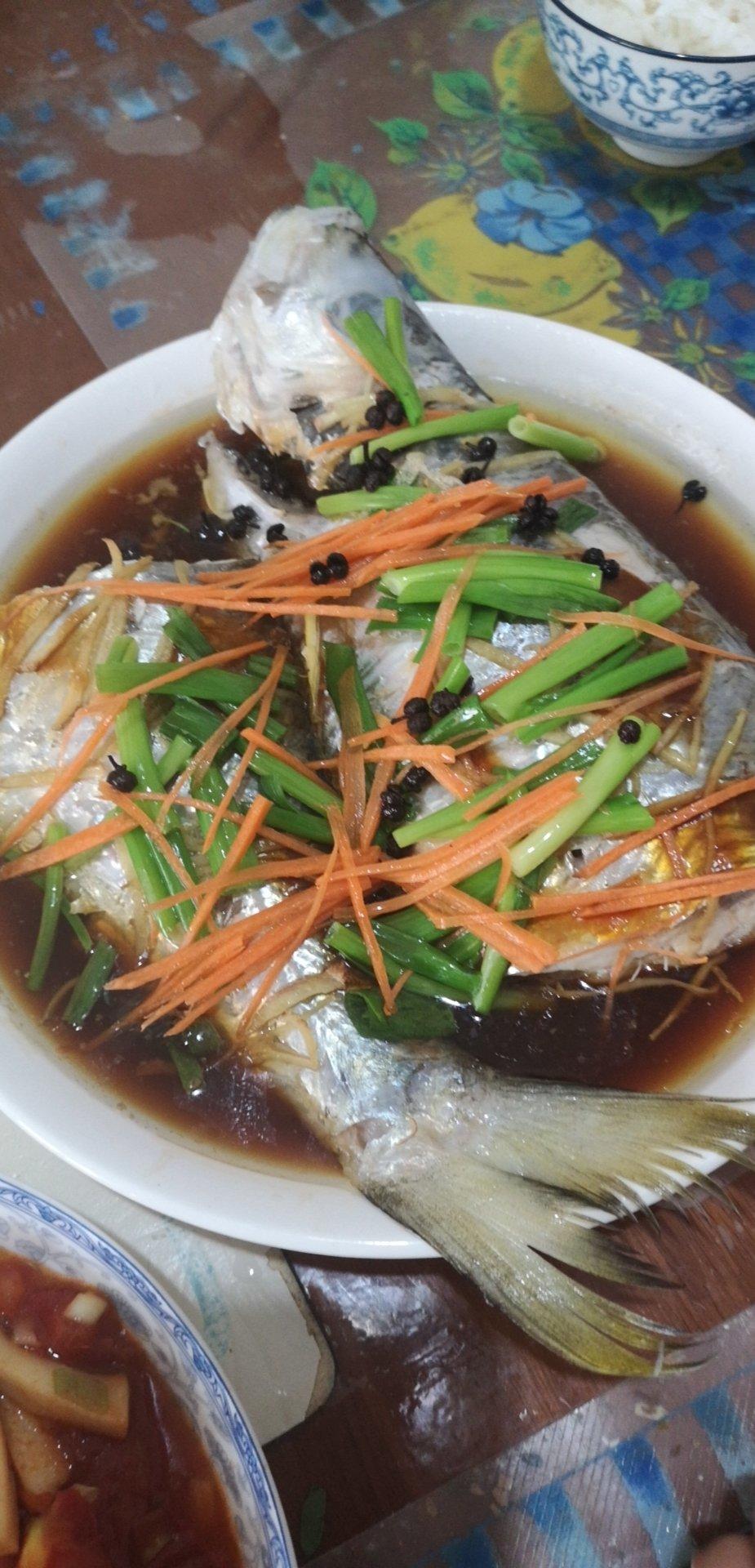 跟酒店一毛一样的清蒸鱼