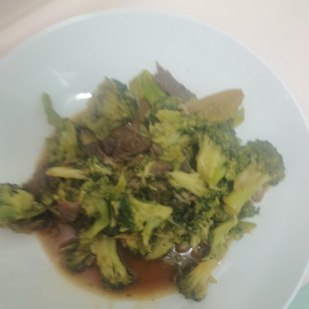 牛肉炒西兰花🥦