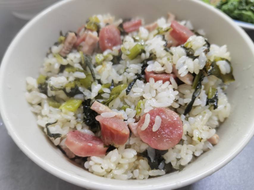 香肠菜饭