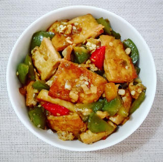 家常豆腐(彩椒版)