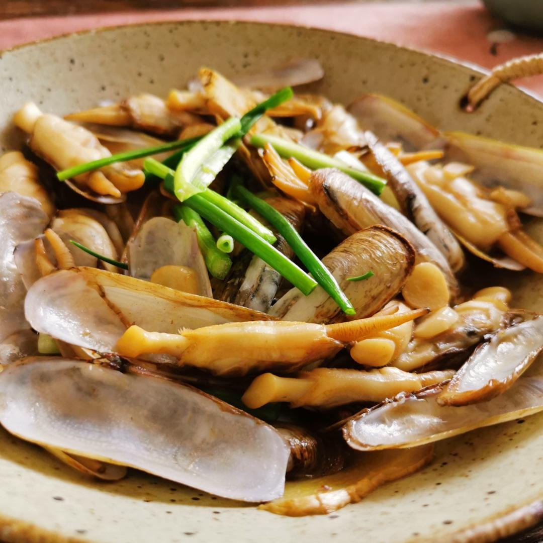 用最小白的方法做出最鲜美的味道-炒蛏子