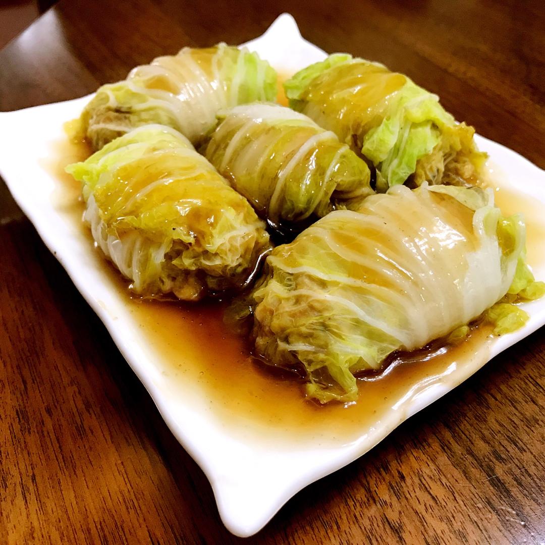 肉沫白菜卷