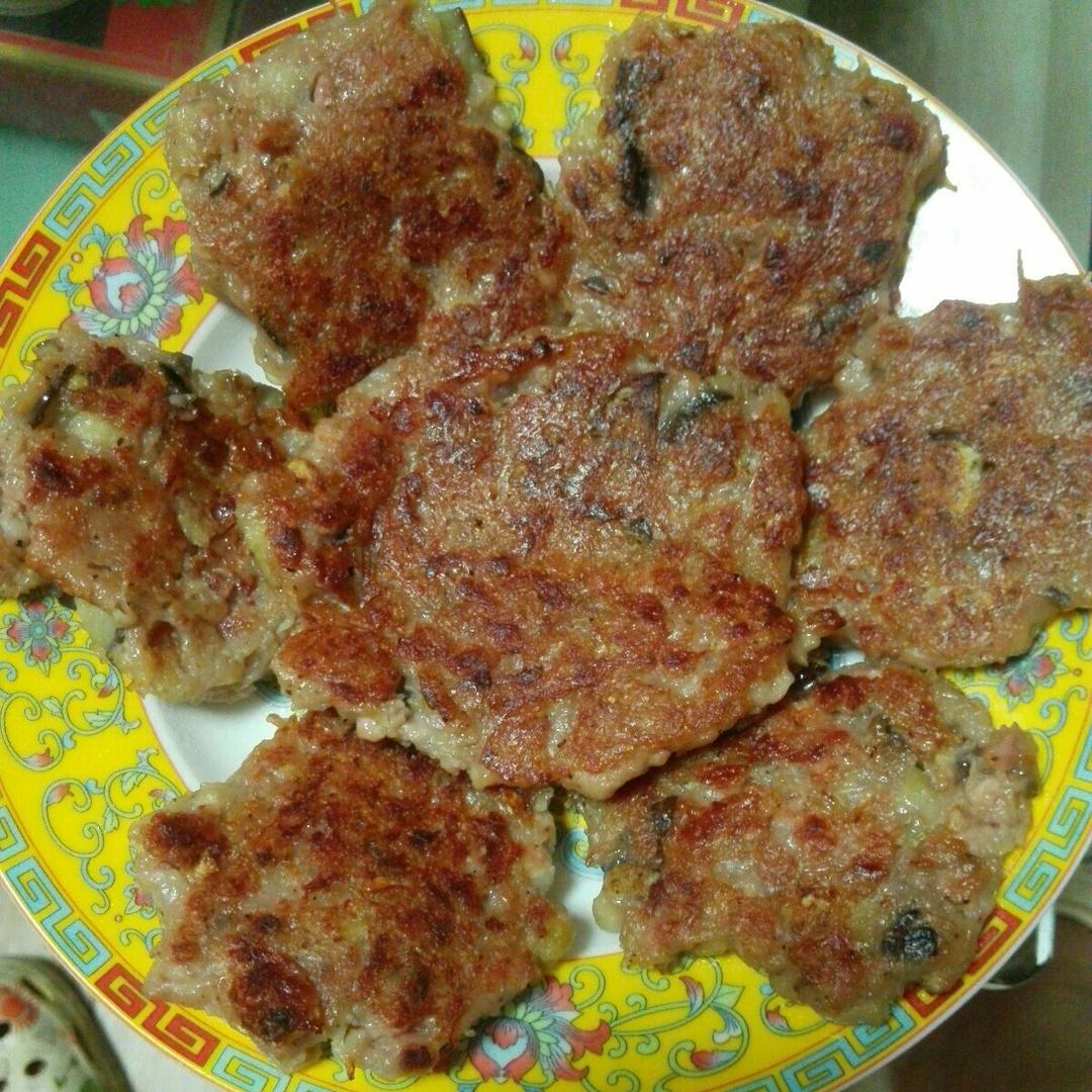 香菇肉饼