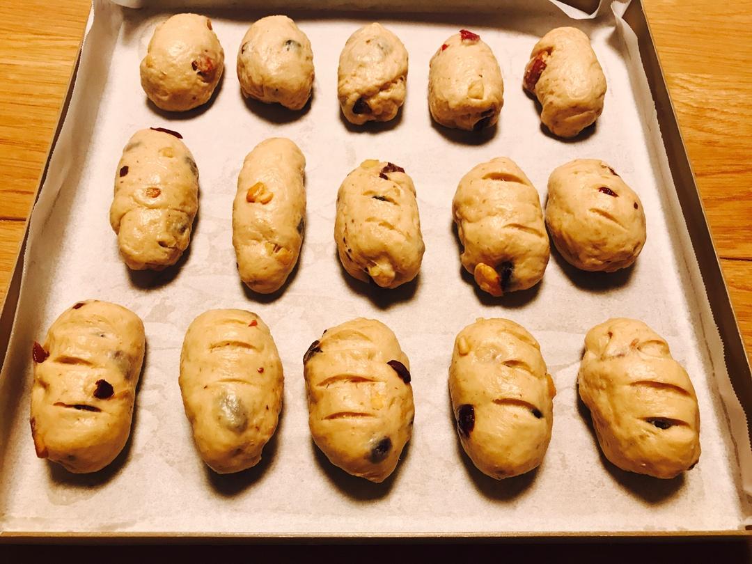 蔓越莓全麦黑糖面包
