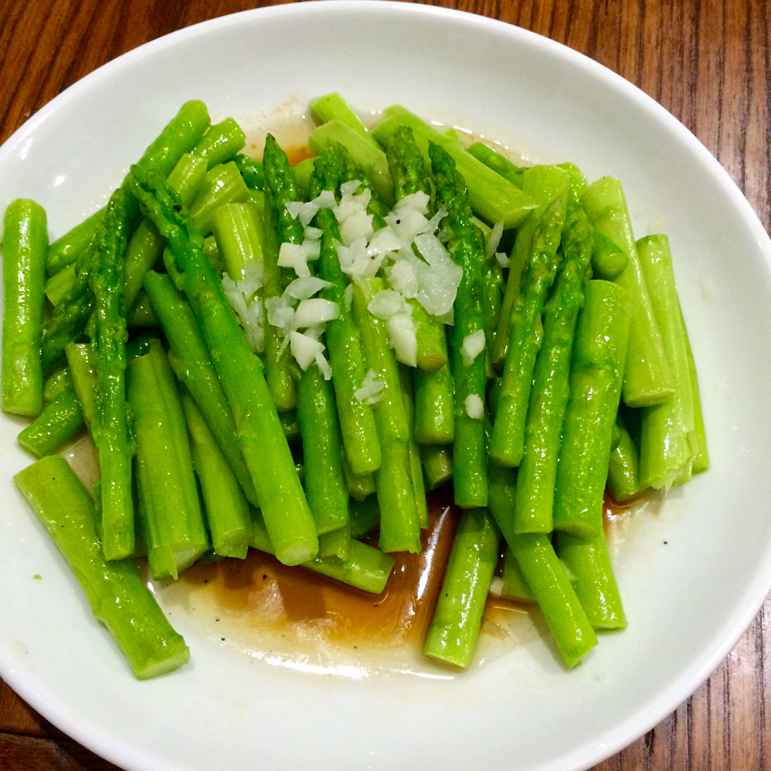 huahua啊做的响油芦笋