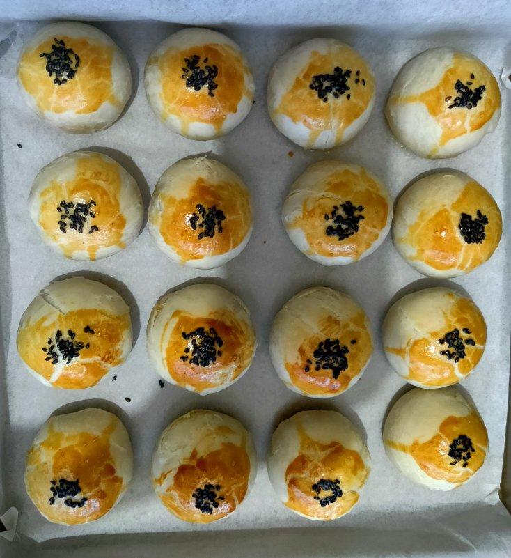 超简单 免揉 酥掉渣的蛋黄酥(超详细附全程视频)不破酥『万能酥皮』